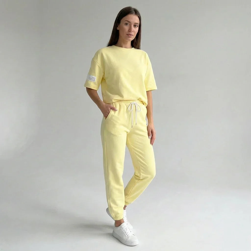 Conjunto Luna Confort™ em Malha Suave com Toque Sedoso