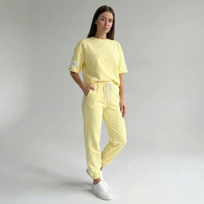 Conjunto Luna Confort™ em Malha Suave com Toque Sedoso