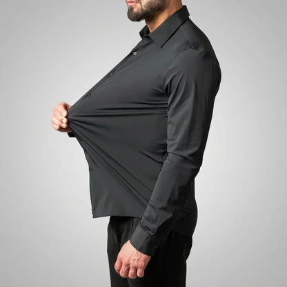 Camisa Aureo™ Em Poliamida Sedosa com Alta Elasticidade