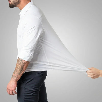 Camisa Aureo™ Em Poliamida Sedosa com Alta Elasticidade