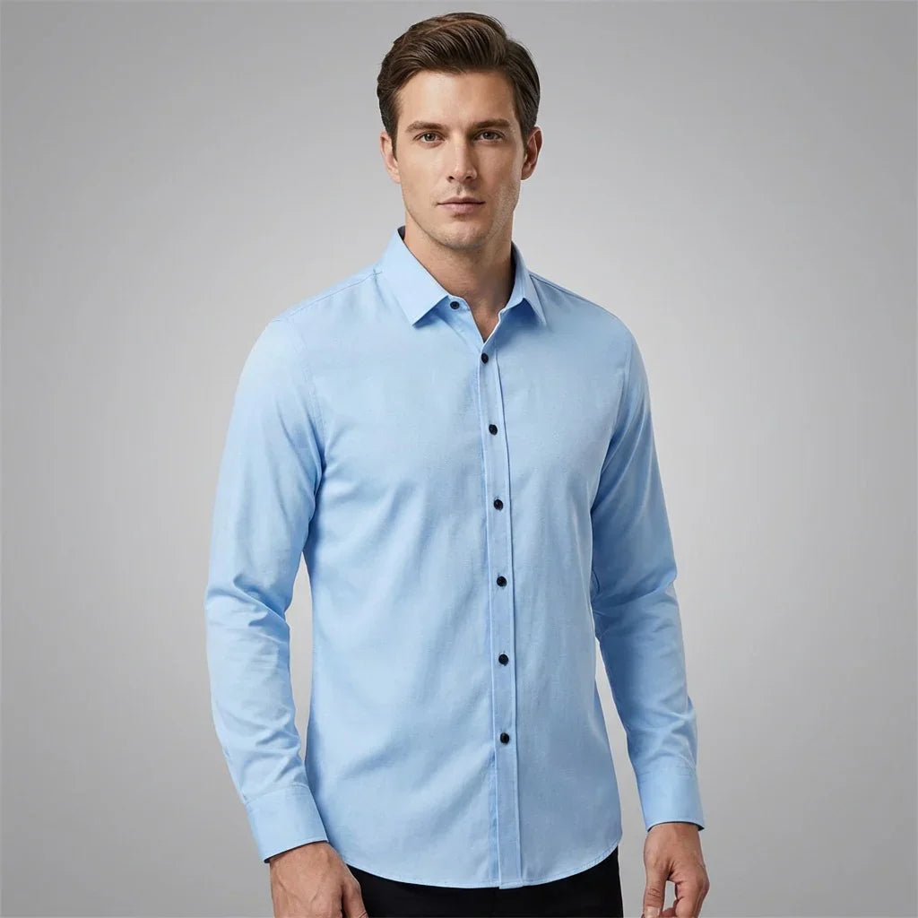 Camisa Aureo™ Em Poliamida Sedosa com Alta Elasticidade