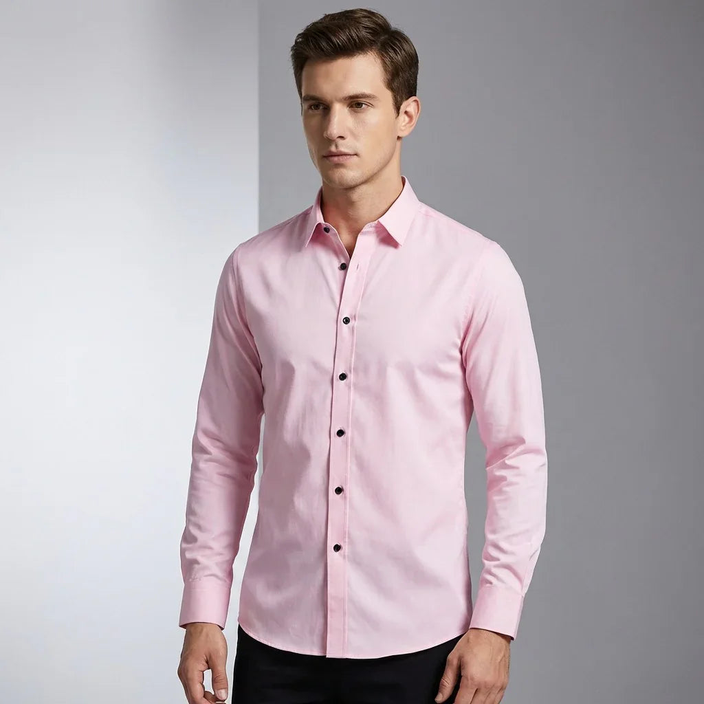 Camisa Aureo™ Em Poliamida Sedosa com Alta Elasticidade