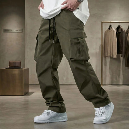 Calça Cargo Orion™ em Sarja Leve com Bolsos Utilitários