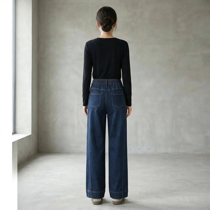 Calça Atlanta™ com Corte Reto e Cintura Ajustável