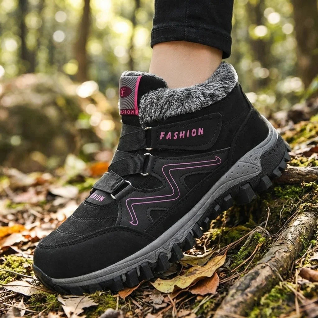 Bota Unissex UrbanFrost™ Com Forro Acolchoado e Solado Tratorado