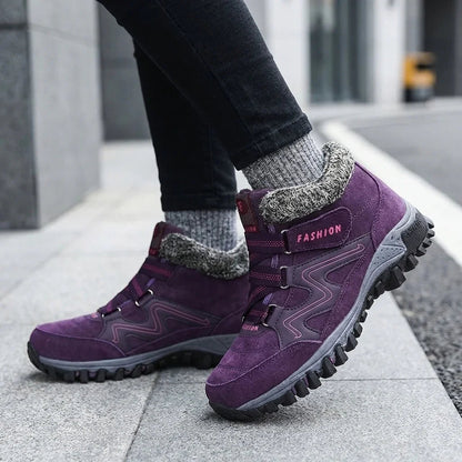 Bota Unissex UrbanFrost™ Com Forro Acolchoado e Solado Tratorado