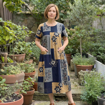 Vestido Soltinho Antonella™ Estilo Barroco / Celebre a Vida com Leveza e Estilo!