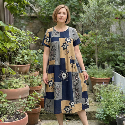 Vestido Soltinho Antonella™ Estilo Barroco / Celebre a Vida com Leveza e Estilo!