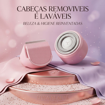 Depilador Feminino BellaSkin™ 2 em 1 com Acabamento Suave e Sem Irritação