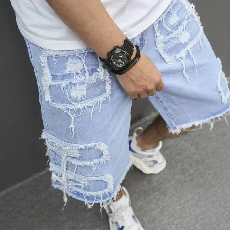 Bermuda Jeans Denver™ com Rasgos Modernos e Estilo Despojado