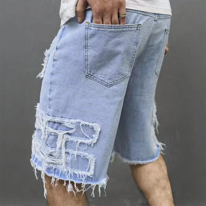 Bermuda Jeans Denver™ com Rasgos Modernos e Estilo Despojado