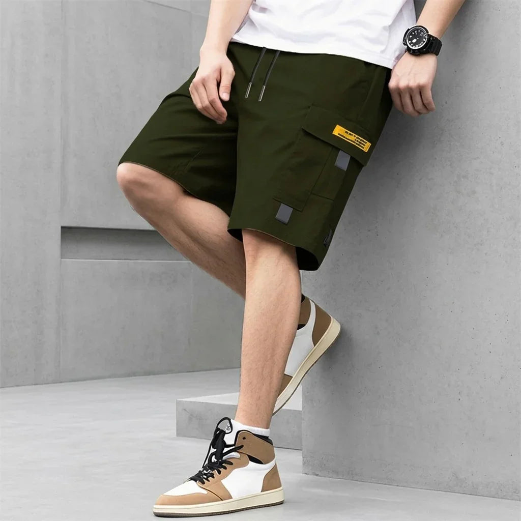 Bermuda Cargo Brooklyn™ com Cordão Ajustável e Visual Moderno