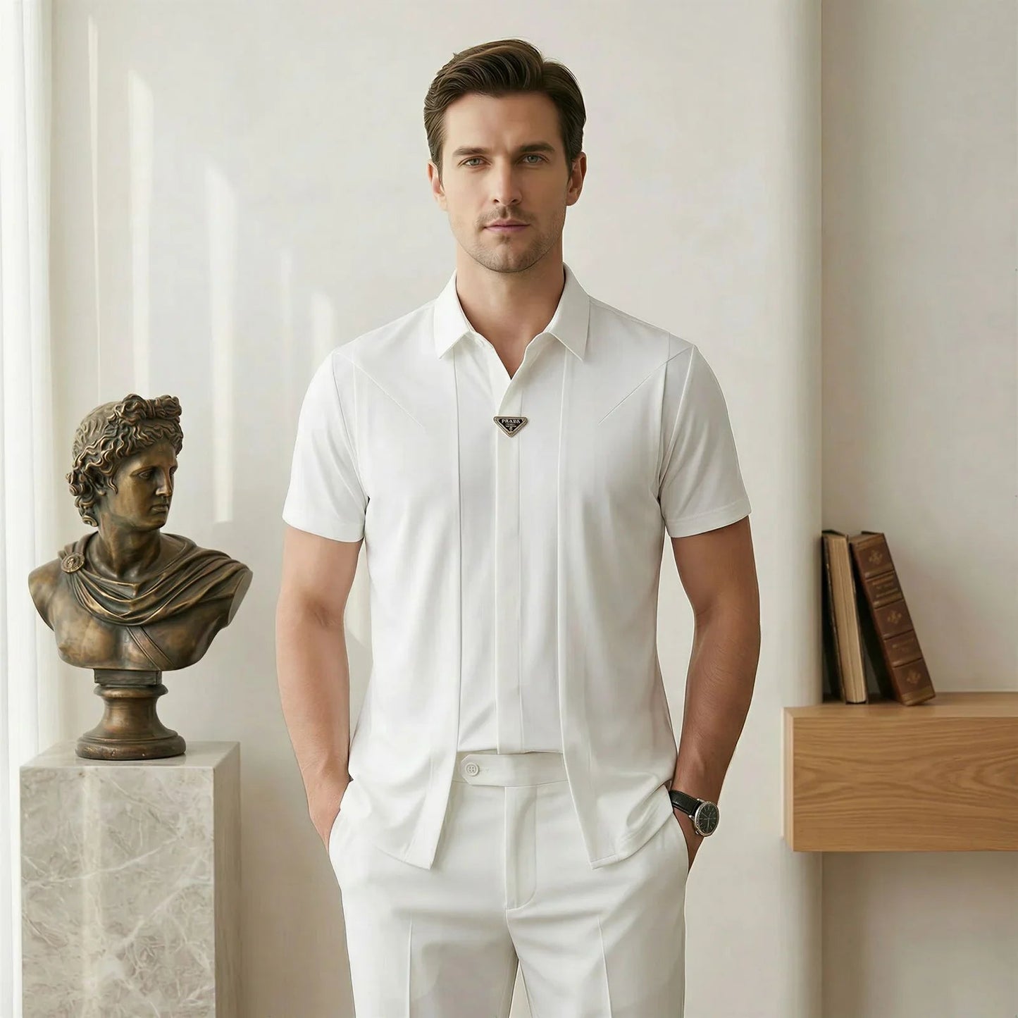 Camisa DualLayer™ com Design 2 em 1 e Presença Imediata!