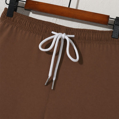 Conjunto Dionísio™ com Listras Assimétricas e Calça com Cós Elástico