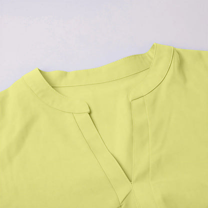 Blusinha Laura™ com Gola Colarinho e Toque Suave