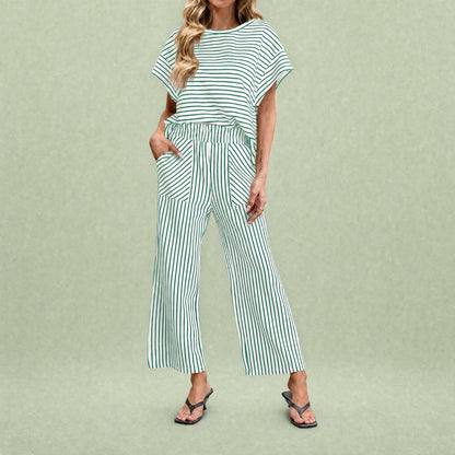 Conjunto Oasis™ Listrado com Cós de Cordão