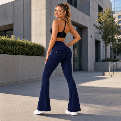 Calça Legging Beirute™ com Cintura Alta e Efeito Empina Bumbum