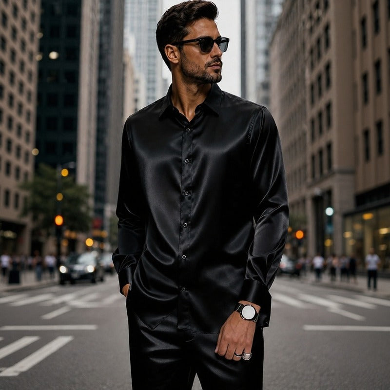 Conjunto Signature™ com Toque Acetinado Sedoso e Sofisticado