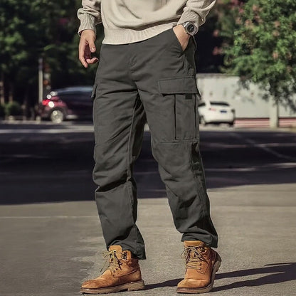 Calça Cargo Northven™ Com Visual Tático e Bolsos Funcionais