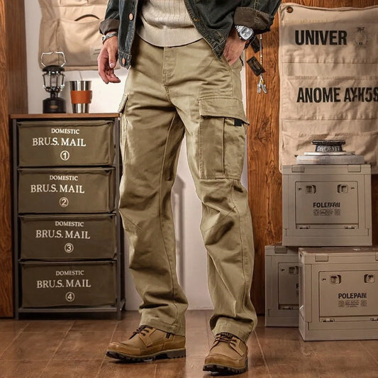 Calça Cargo Northven™ Com Visual Tático e Bolsos Funcionais
