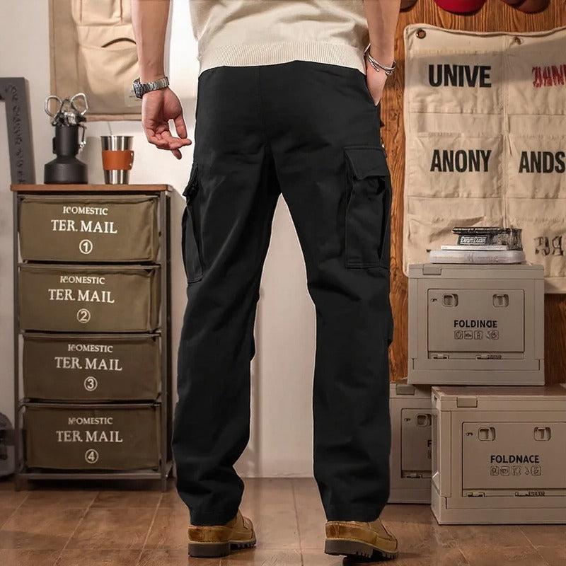 Calça Cargo Northven™ Com Visual Tático e Bolsos Funcionais