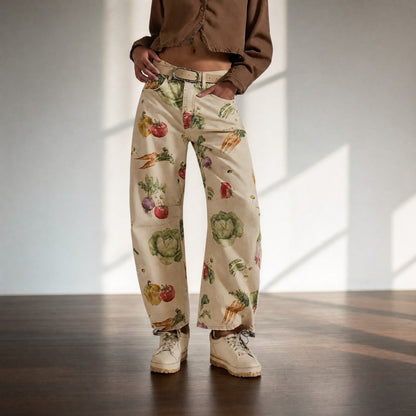 Calça Alvida™ com Estampa Floral e Caimento Amplo