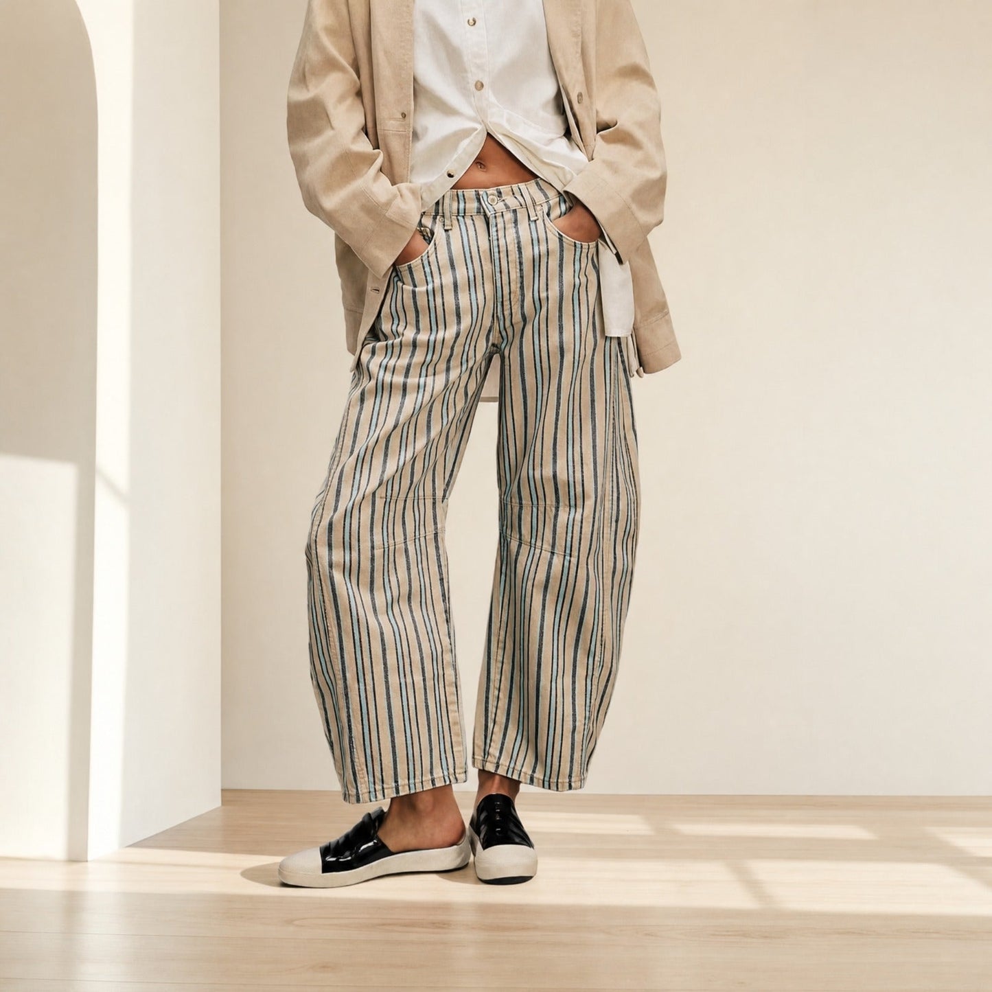 Calça Alvida™ com Estampa Floral e Caimento Amplo
