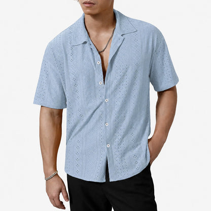 Camisa Manga Curta Orvieto™ com Tecido Vazado