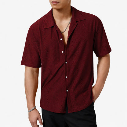 Camisa Manga Curta Orvieto™ com Tecido Vazado