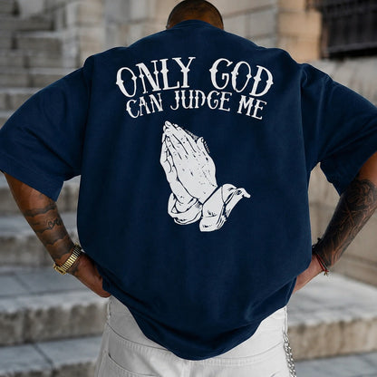 Camiseta Caleb™ com Caimento Oversized e Estampa Marcante