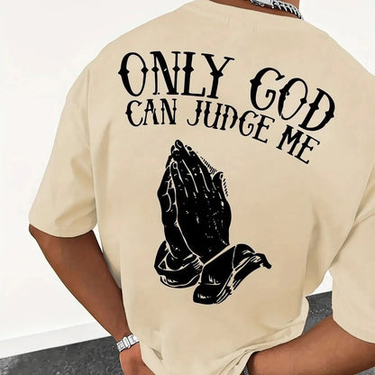 Camiseta Caleb™ com Caimento Oversized e Estampa Marcante