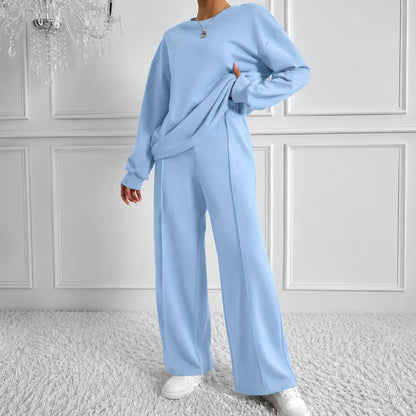 Conjunto Estelle™ em Moletom Premium com Calça Pantalona