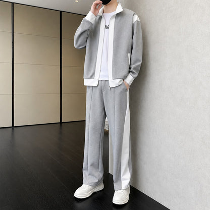 Conjunto Marseille™ com Gola Alta e Recortes Contrastantes