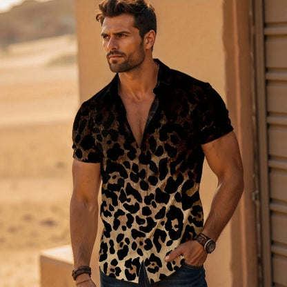 Camisa Leone™ com Estampa Animal em Degradê