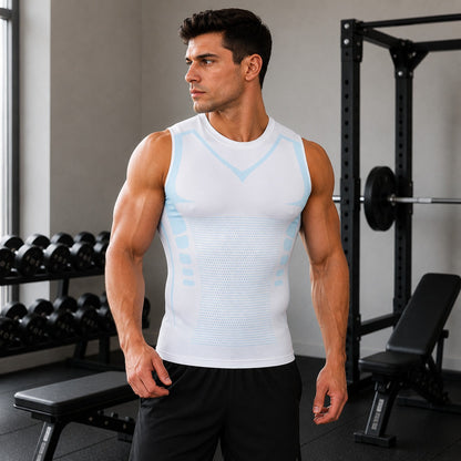 [COMPRE 1 E LEVE 3] Regata Modeladora Spartan™ com Compressão Anatômica, Caimento Ajustado e Malha Respirável / Desenvolvida Para Acompanhar Cada Movimento.