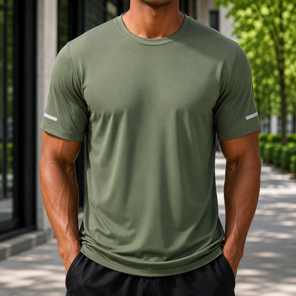 [COMPRE 3 E LEVE 5] Camiseta Atlas™ com Proteção Solar UPF 50+ e Tecnologia DryFit / Frescor e Proteção em Qualquer Movimento