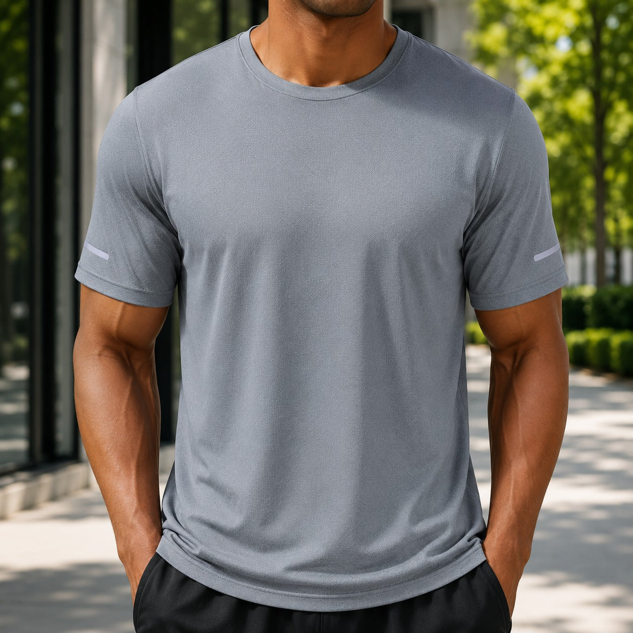 [COMPRE 3 E LEVE 5] Camiseta Atlas™ com Proteção Solar UPF 50+ e Tecnologia DryFit / Frescor e Proteção em Qualquer Movimento
