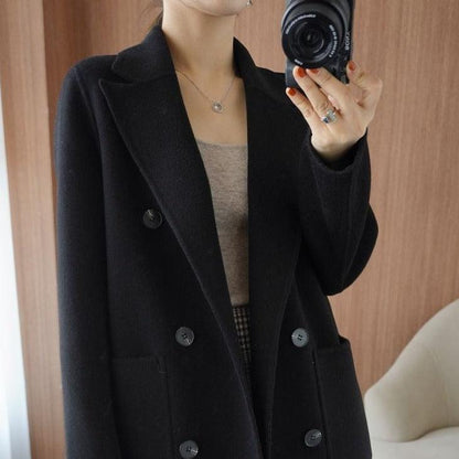 Casaco New York™ em Caxemira / Elegância, Conforto e Calor para Seus Dias de Inverno!