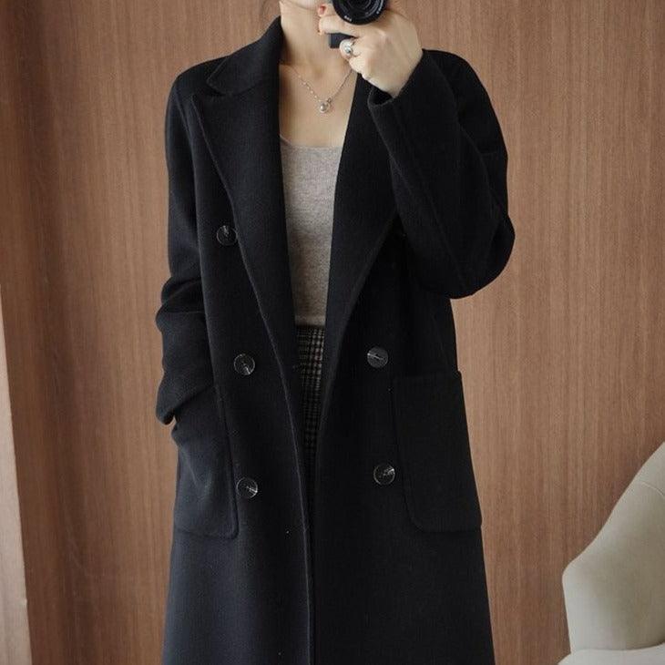 Casaco New York™ em Caxemira / Elegância, Conforto e Calor para Seus Dias de Inverno!