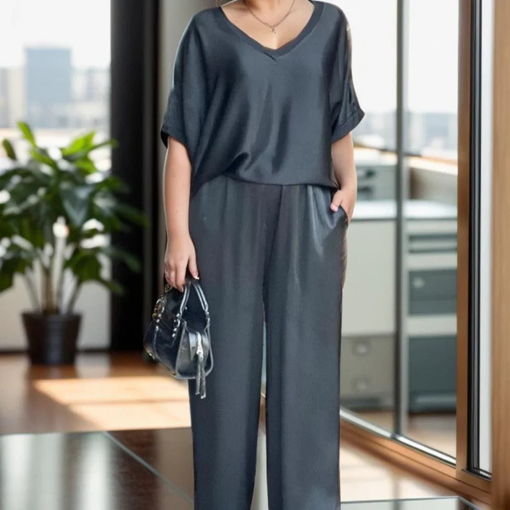 Conjunto Dubai™ em Cetim Luxuoso / Brilho, Conforto e Sofisticação para Cada Ocasião!
