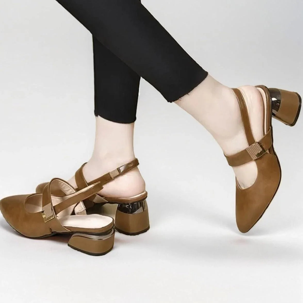 Sapato Victoria™ com Tira Clássica / Conforto e Estilo Refinado para o Dia a Dia!