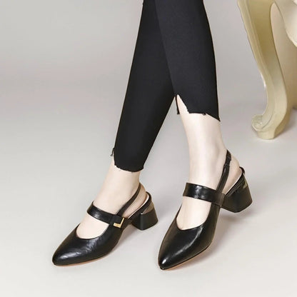Sapato Victoria™ com Tira Clássica / Conforto e Estilo Refinado para o Dia a Dia!