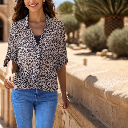 Blusinhas Rebeca™ em Chiffon Com Efeito Duas Peças  / Elegância e Versatilidade em Uma Peça Confortável!