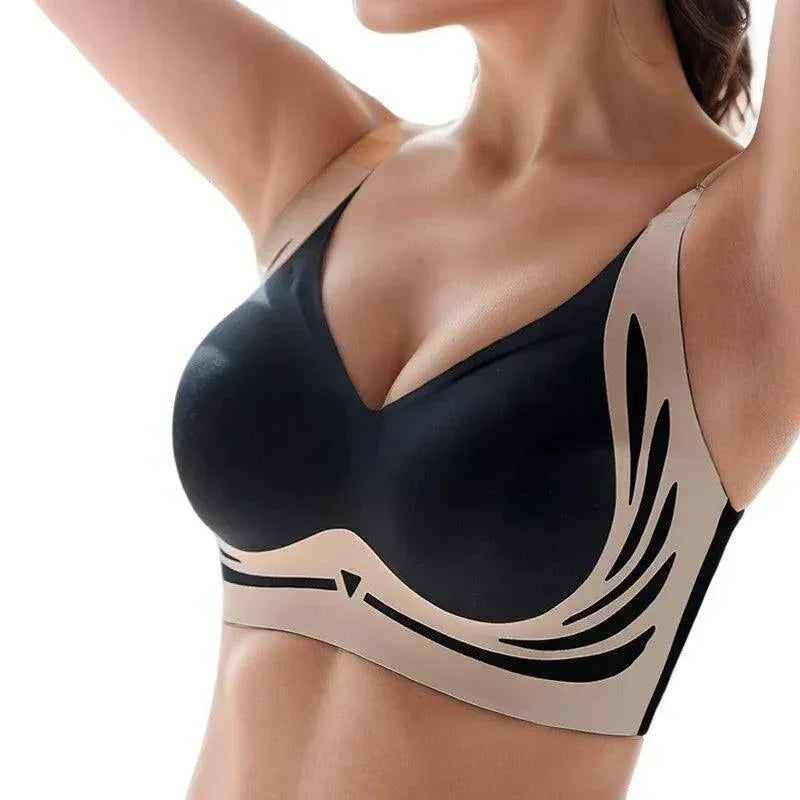 Kit de Sutiãs Modeladores ConfortGirl™ Sem Costura em Spandex / Conforto Incomparável e Suporte Elegante para o Dia Todo!