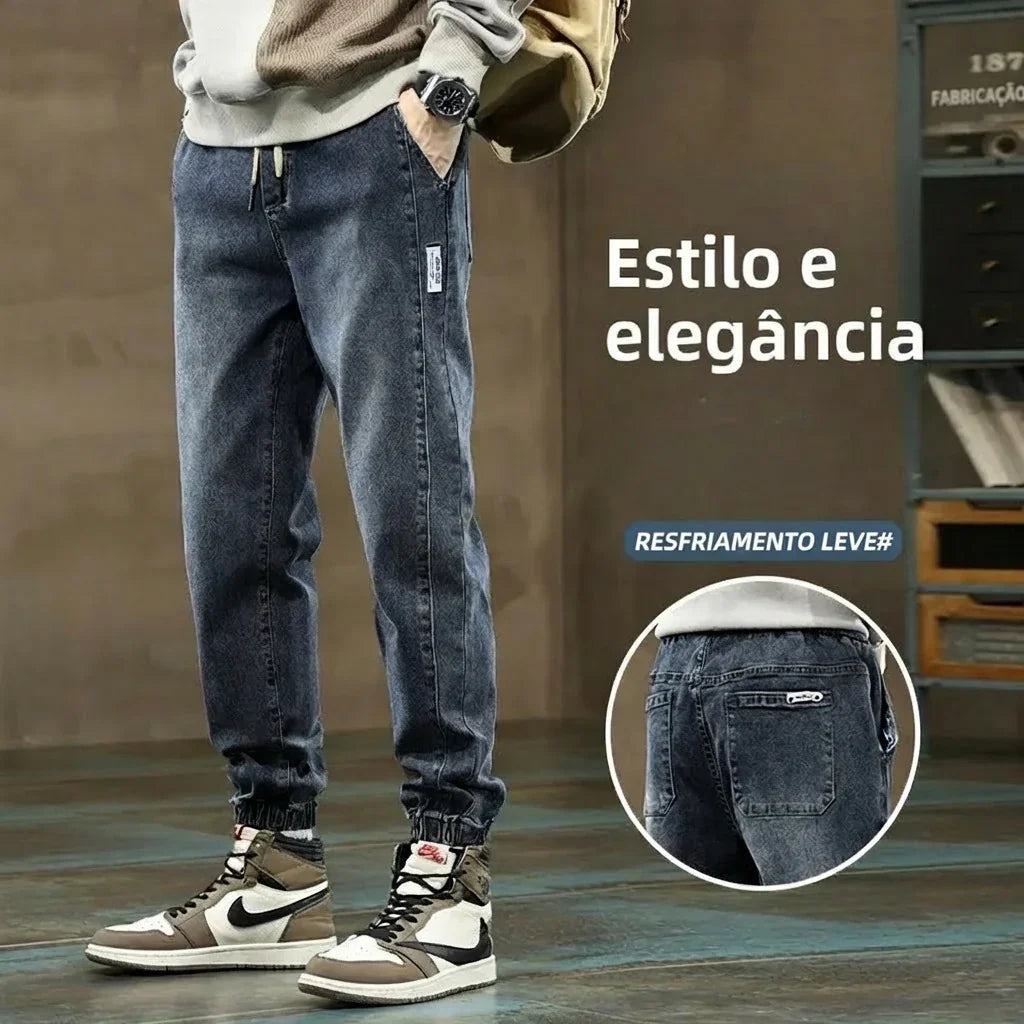 Calça Copenhague Jogger™ Jeans Casual Atemporal