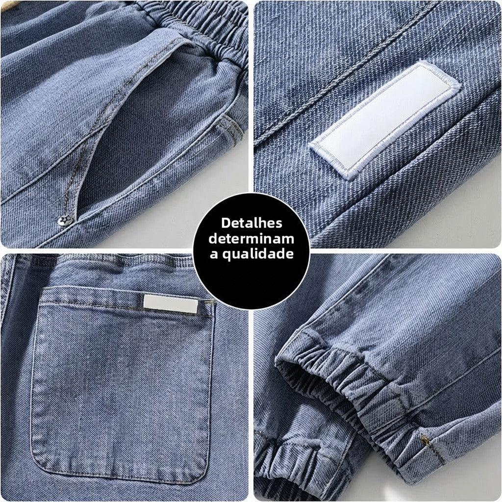 Calça Copenhague Jogger™ Jeans Casual Atemporal