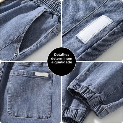 Calça Copenhague Jogger™ Jeans Casual Atemporal