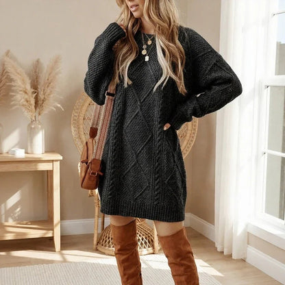 Suéter Longo Oversized Bellmont™ em Tricô Premium