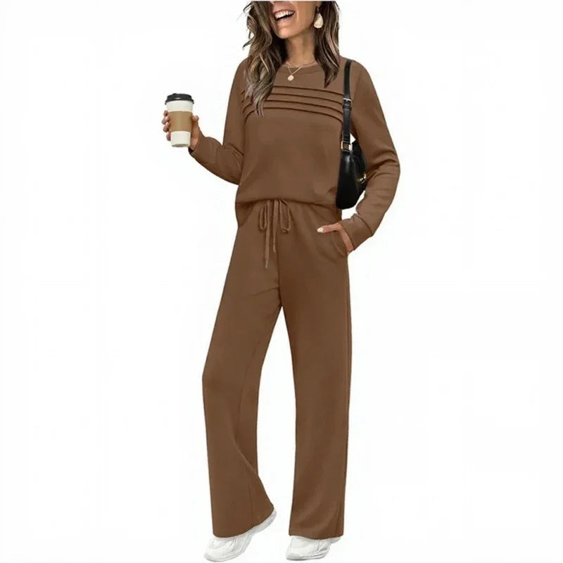 Conjunto Softluxe™ Estilo Casual Chique