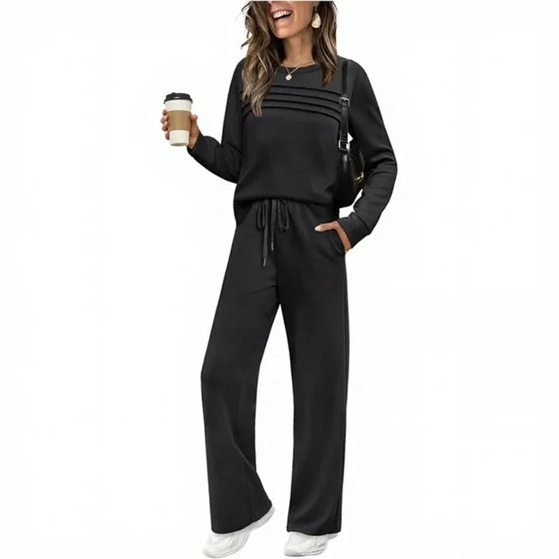 Conjunto Softluxe™ Estilo Casual Chique